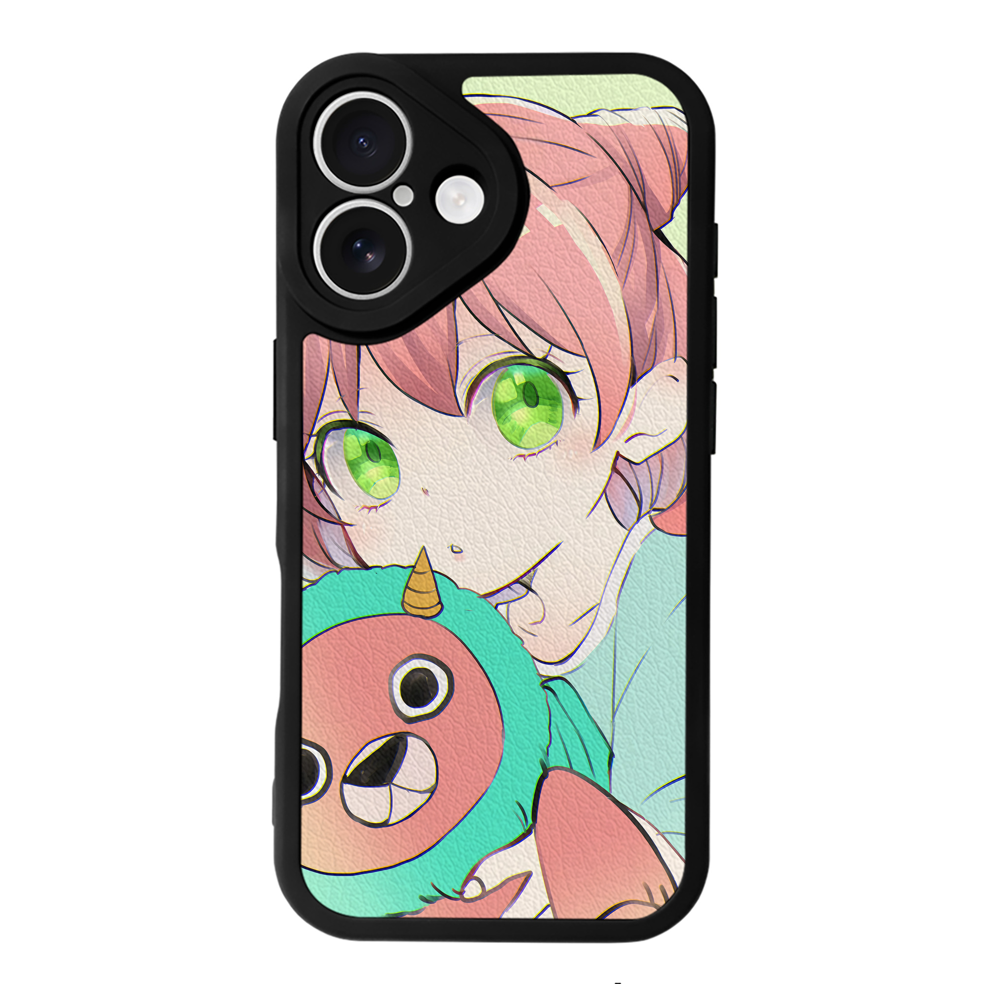 （画像用） SPY×FAMILY间谍家家酒 【iPhone 16シリーズ対応】シリコンスマホケース（レザー調） 材質：シリコン